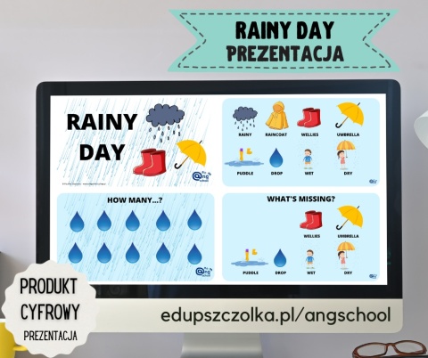 Rainy Day PREZENTACJA dla dzieci - pdf i pptx