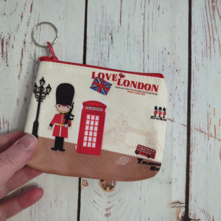 Saszetka/Portmonetka Love London z brytyjskimi symbolami NOWY