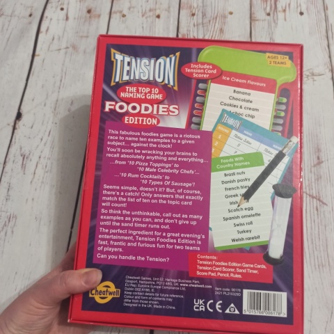 Tension Foodies Edition - jedzeniowa Familiada - top 10 naming game