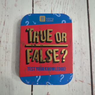True or False - Test your knowledge - gra z tabliczkami