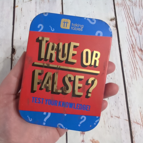 True or False - Test your knowledge - gra z tabliczkami True or False - Test your knowledge - gra z tabliczkami