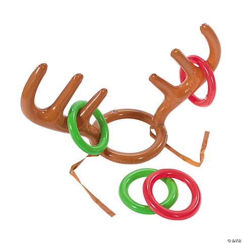 Antler Ring Toss - nadmuchiwane poroże i kółka NOWA