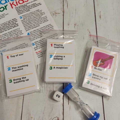 Charades for Kids - Kalambury po angielsku z hasłami dla dzieci i młodzieży - obrazkowe i słowne