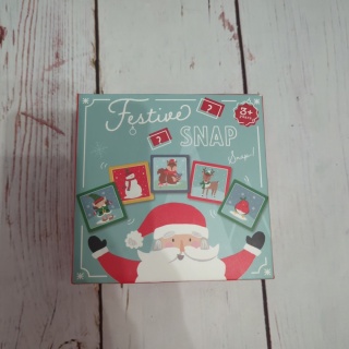Christmas Festive Snap Game , Memory - 52 grube karty