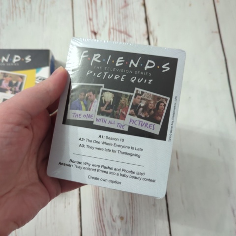 Friends Picture QUIZ - obrazkowy quiz z serialem "Przyjaciele" po angielsku