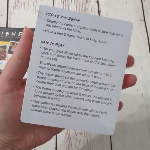 Friends Picture QUIZ - obrazkowy quiz z serialem "Przyjaciele" po angielsku