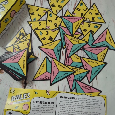 Gra P is for Pizza - po angielsku