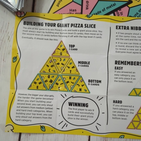 Gra P is for Pizza - po angielsku