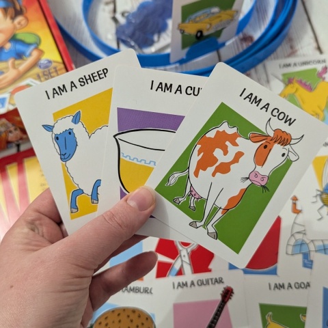 Hedbanz Zgadnij kim jestem? po angielsku