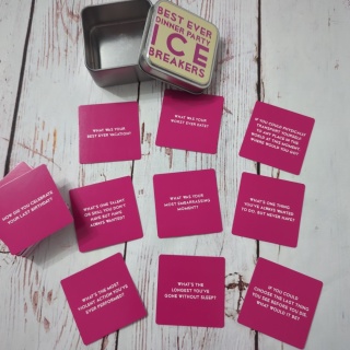 ICE BREAKERS - CONVERSATION CARDS - pytania po angielsku na rozgadanie