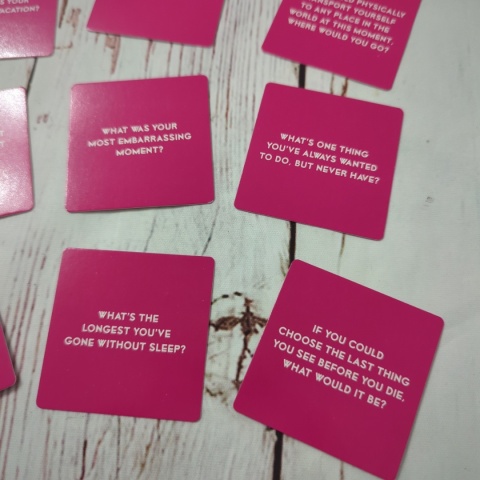 ICE BREAKERS - CONVERSATION CARDS - pytania po angielsku na rozgadanie