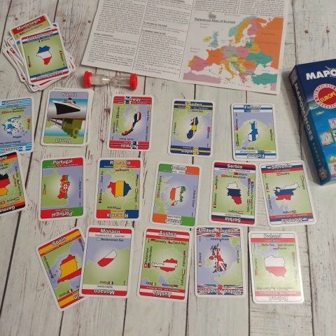 MAPOMINOES - EUROPE - gra z krajami Europy