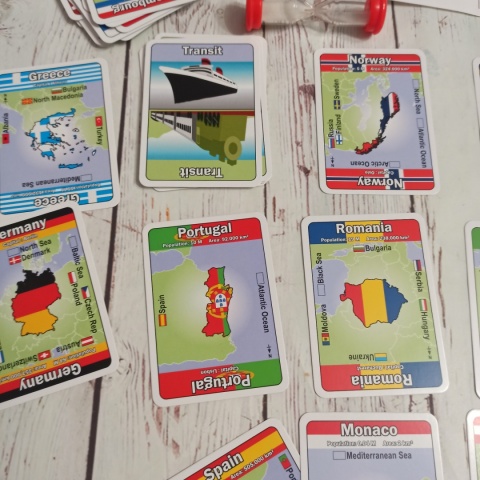 MAPOMINOES - EUROPE - gra z krajami Europy