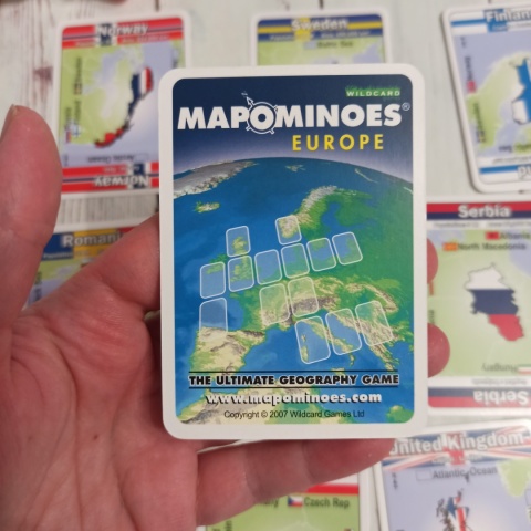 MAPOMINOES - EUROPE - gra z krajami Europy