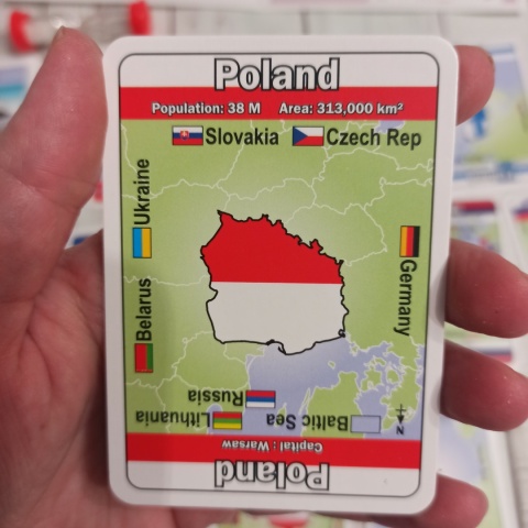 MAPOMINOES - EUROPE - gra z krajami Europy