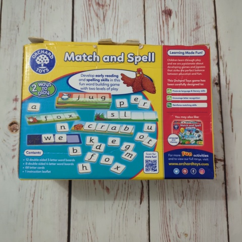 Match and Spell Orchard Toys