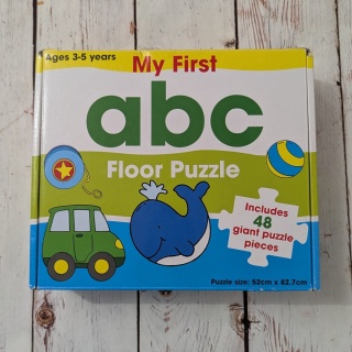 My First ABC - Giant Alphabet Floor Puzzle 52x82,7 cm