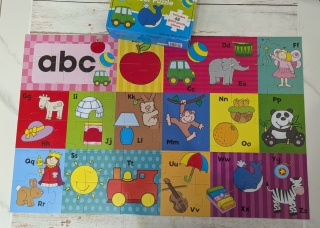 My First ABC - Giant Alphabet Floor Puzzle 52x82,7 cm