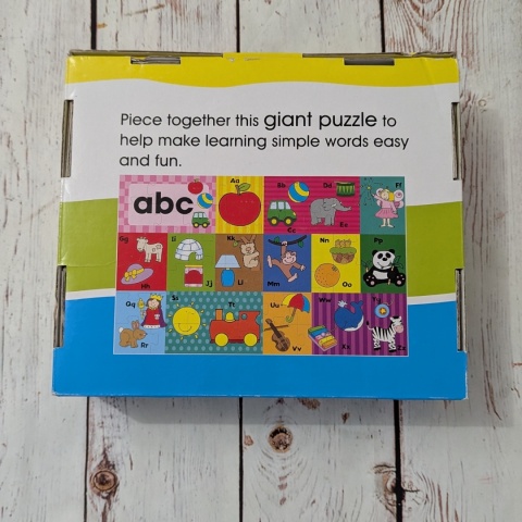 My First ABC - Giant Alphabet Floor Puzzle 52x82,7 cm