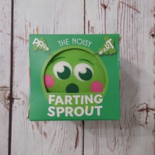 Pierdząca świąteczna brukselka - wydaje dźwięki bączków przy podrzucaniu