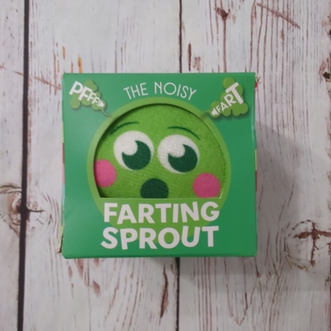 Pierdząca świąteczna brukselka - wydaje dźwięki bączków przy podrzucaniu