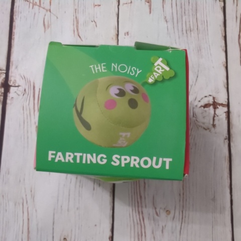 Pierdząca świąteczna brukselka - wydaje dźwięki bączków przy podrzucaniu