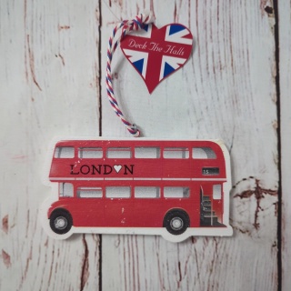 Przywieszka, dekoracja LONDON Czerwony Autobus