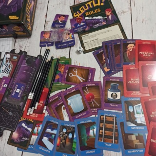 Sleuth! po angielsku - Murder Mystery Board Game - gra detektywistyczna
