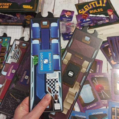 Sleuth! po angielsku - Murder Mystery Board Game - gra detektywistyczna