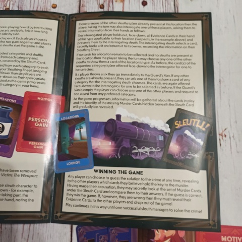 Sleuth! po angielsku - Murder Mystery Board Game - gra detektywistyczna