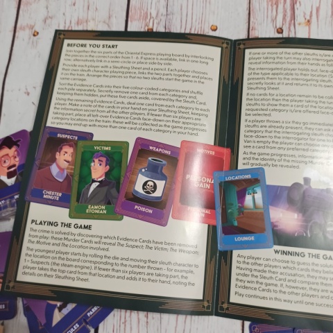 Sleuth! po angielsku - Murder Mystery Board Game - gra detektywistyczna