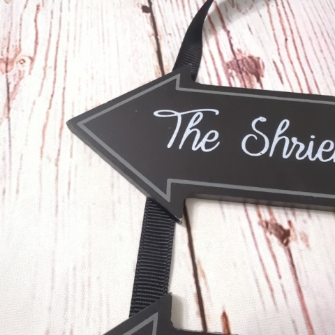 Tabliczka z drogowskazami z Harrego Pottera - Harry Potter Signs