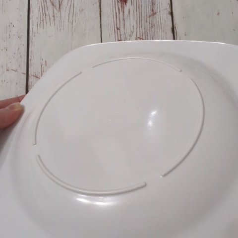 Talerzyk LONDYŃSKI Czerwony Autobus z alfabetem 21 cm