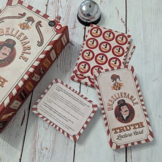 Unbelivable Truth Game - gra na rozumienie tekstów i odpowiadanie na pytania T/F, NOWA