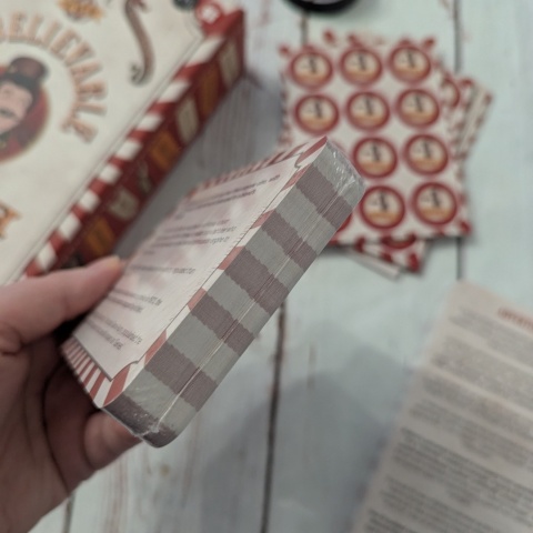 Unbelivable Truth Game - gra na rozumienie tekstów i odpowiadanie na pytania T/F, NOWA