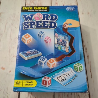 Word Speed Dice Slide Game - układanie wyrazów z literami z kości i kart
