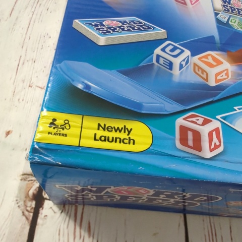 Word Speed Dice Slide Game - układanie wyrazów z literami z kości i kart