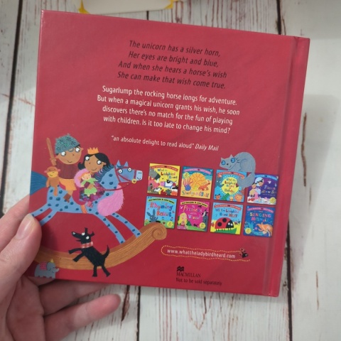 Zestaw Julia Donaldson - Sugarlump and the Unicorn - Pluszowy Jednorożec i Książka po angielsku