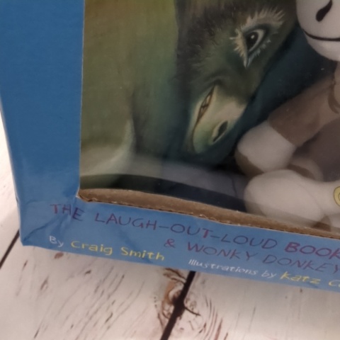 Zestaw The Wonky Donkey Book & Toy Boxed Set - Pluszowy Osiołek i Książka po angielsku