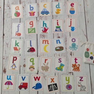 Alphabet Cards w woreczku