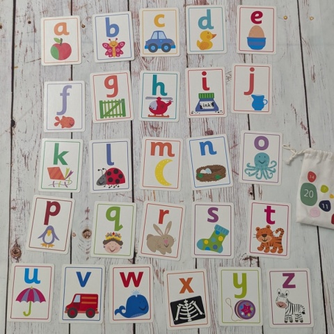 Alphabet Cards w woreczku