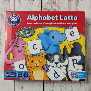 Alphabet Lotto Orchard Toys - 4 games in 1