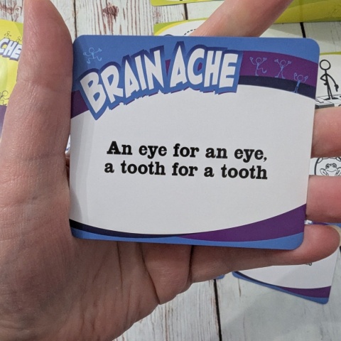 Brain Ache – gra obrazkowa z angielskimi idiomami i frazami