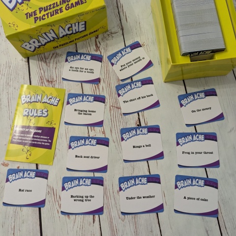 Brain Ache – gra obrazkowa z angielskimi idiomami i frazami