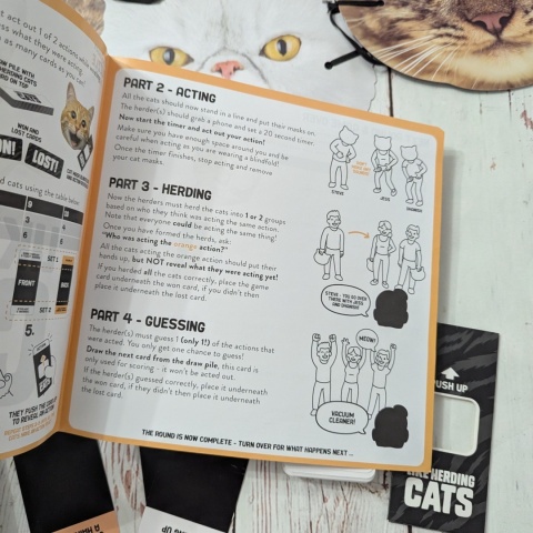 Like Herding Cats - kocia gra po angielsku, pokazywanie i zgadywanie