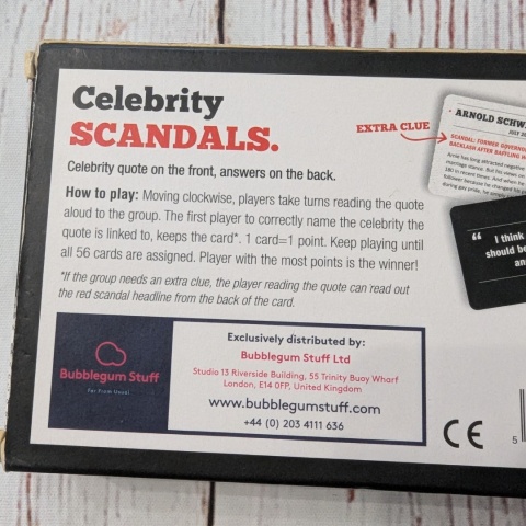 Celebrity Scandals – gra quizowa z cytatami ze świata gwiazd - do pracy z tekstem, wyszukiwania informacji