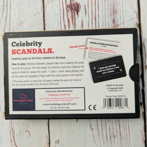Celebrity Scandals – gra quizowa z cytatami ze świata gwiazd - do pracy z tekstem, wyszukiwania informacji