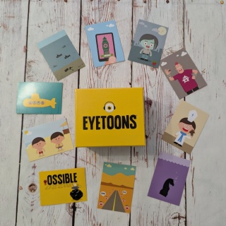 Eyetoons - Hum It! Guess It! Draw It! - Muzyczne kalambury z mnóstwem kolorowych obrazków do opisywania, speaking