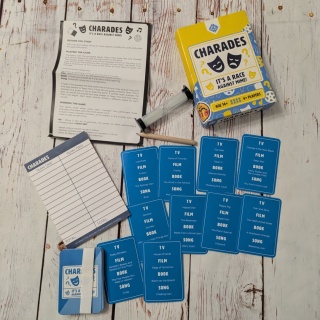 Charades - It's a race against time - gra kalambury - seriale, filmy, książki i piosenki
