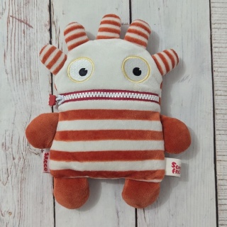 Głodny Potworek do karmienia pomarańczowo-beżowy